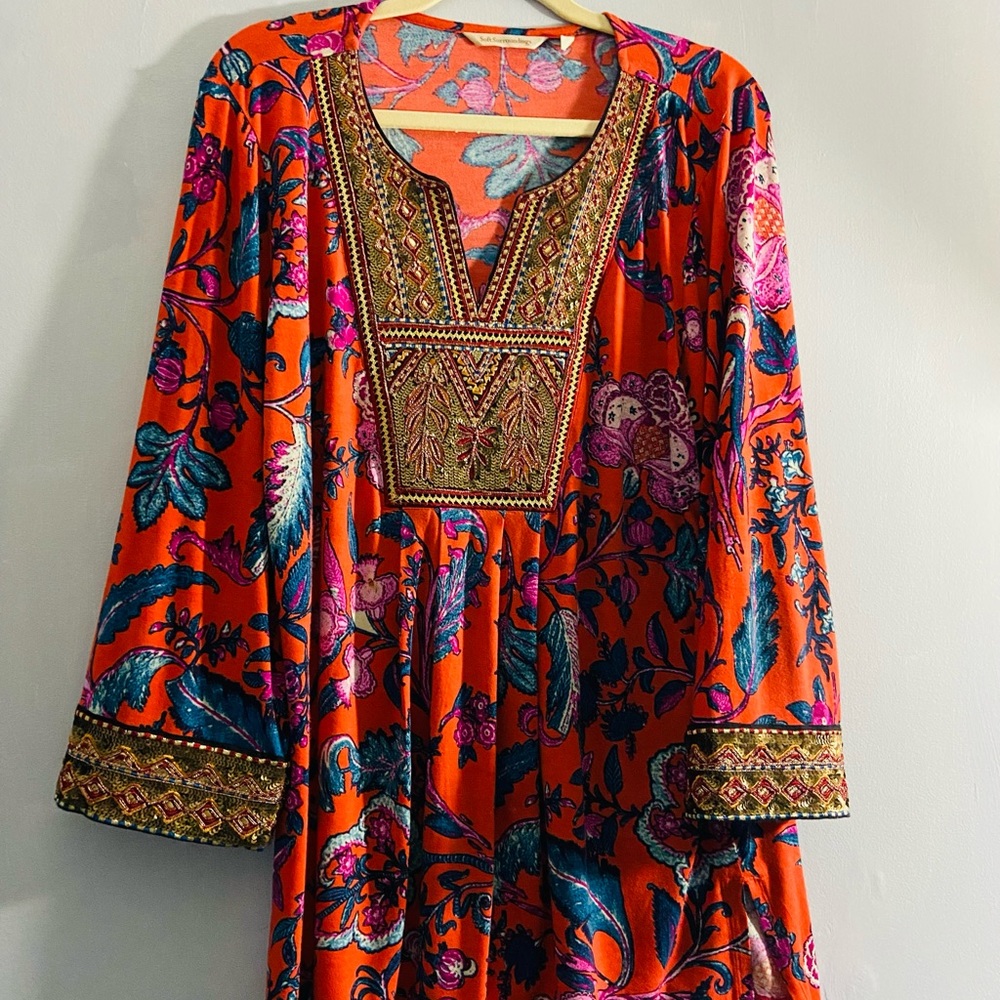 Boho tunic top